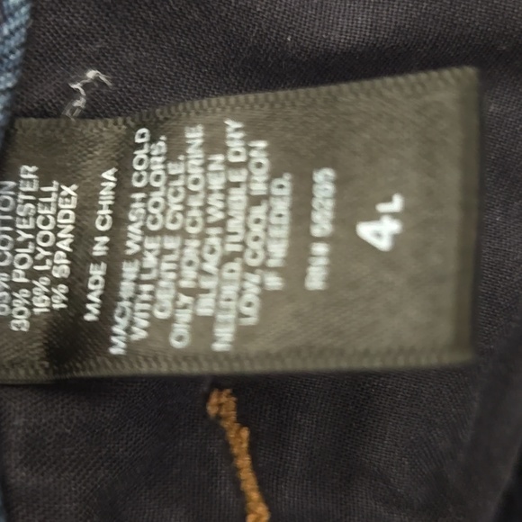 EXPRESS Medium Wash Skinny Jeans w/Stretch Classic Comfortable School, size 4L - Picture 7 of 7